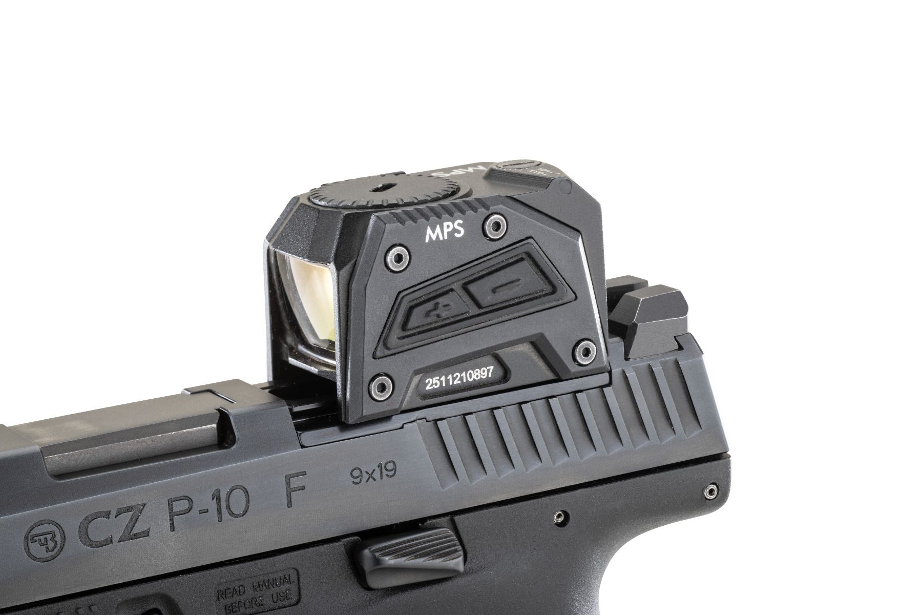 Optic Mount for ACRO/MPS* to CZ P-10 Optics-Ready Pistols