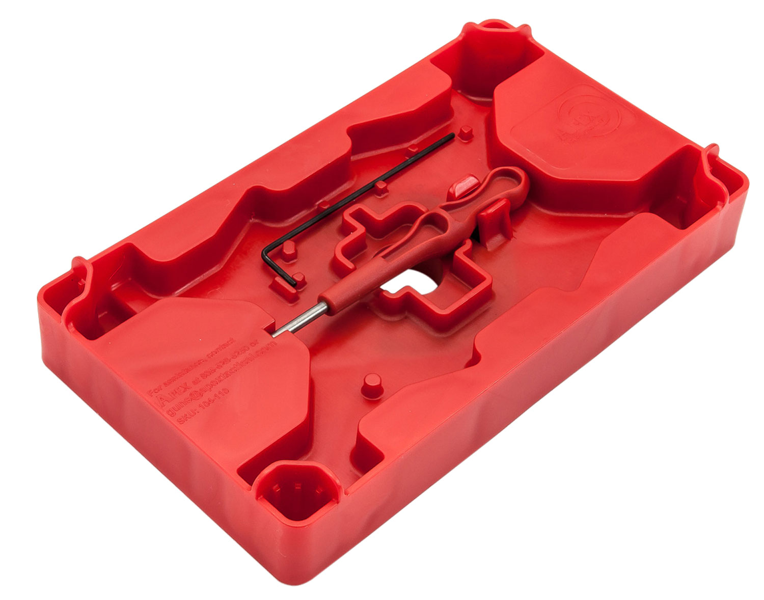 Apex Tactical Armorer’s Tray w/ Pin Punch — Polymer Apex Tactical Armorer’s Tray w/ Pin Punch — Polymer - Apex Tactical - Sunshine Gun Shop