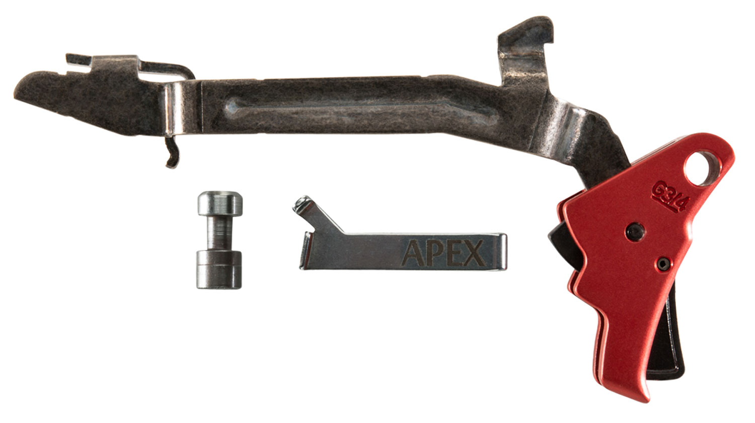 Apex Tactical 102155 Action Enhancement Red Drop-In Trigger Compatible w/Glock Gen3-4 17/17L/19/22-27/31-35 Apex Tactical 102155 Action Enhancement Red Drop-In Trigger Compatible w/Glock Gen3-4 17/17L/19/22-27/31-35 - Apex Tactical - Sunshine Gun Shop
