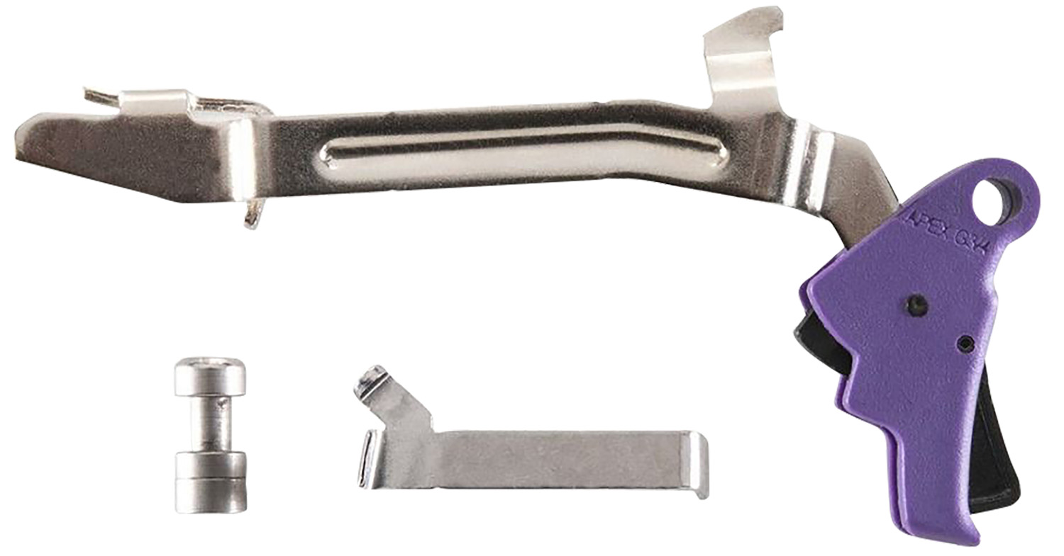 Apex Tactical 102P165 Action Enhancement Slim Purple Drop-In Compatible w/Glock Gen3-4 17/19/22-27/31/32/33/34/35 Apex Tactical 102P165 Action Enhancement Slim Purple Drop-In Compatible w/Glock Gen3-4 17/19/22-27/31/32/33/34/35 - Apex Tactical - Sunshine Gun Shop