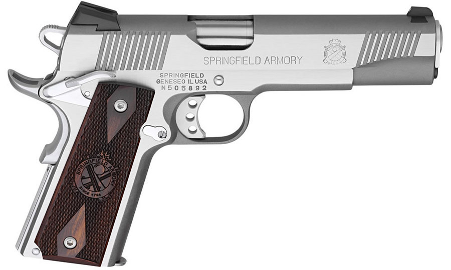 Springfield 1911 Loaded 45ACP Stainless Steel Springfield 1911 Loaded 45ACP Stainless Steel - Firearms - Sunshine Gun Shop