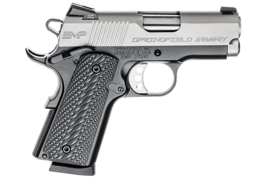 Springfield 1911 EMP 40 S&W Centerfire Pistol with G-10 Grips Springfield 1911 EMP 40 S&W Centerfire Pistol with G-10 Grips - Pistols - Sunshine Gun Shop