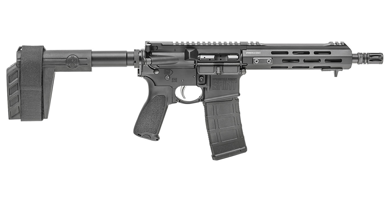 Springfield SAINT 300 Blackout Semi-Automatic Pistol with 9-Inch Barrel Springfield SAINT 300 Blackout Semi-Automatic Pistol with 9-Inch Barrel - Pistols - Sunshine Gun Shop