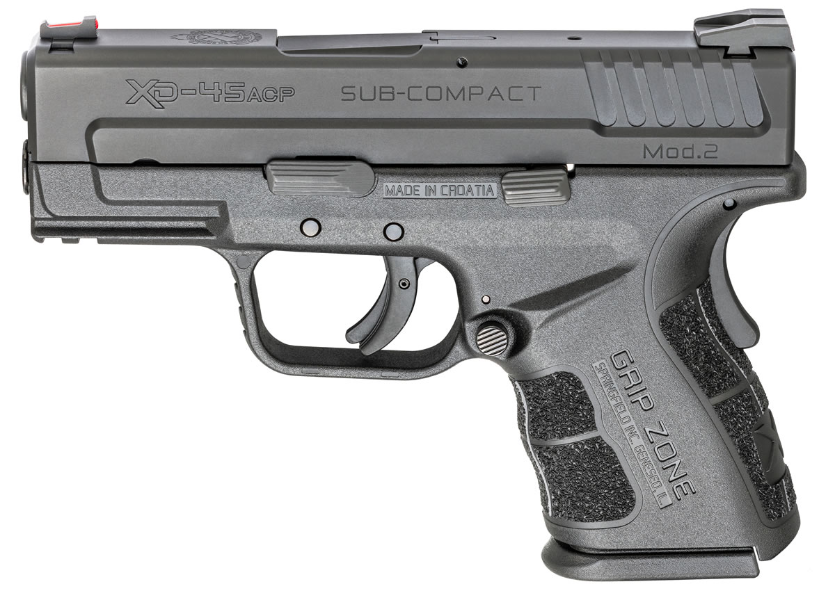 Springfield XD Mod.2 .45 ACP Sub-Compact Black Gear Up Package with 5 Mags and Range Bag Springfield XD Mod.2 .45 ACP Sub-Compact Black Gear Up Package with 5 Mags and Range Bag - Firearms - Sunshine Gun Shop