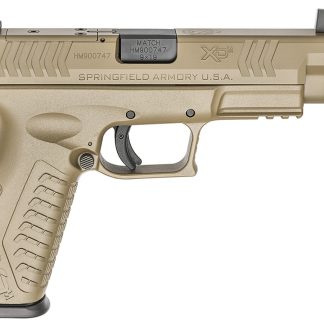 Springfield XDM OSP 9mm 4.5 Full-Size Optics-Ready Desert FDE Pistol with Threaded Barrel - Pistols | Sunshine Gun Shop