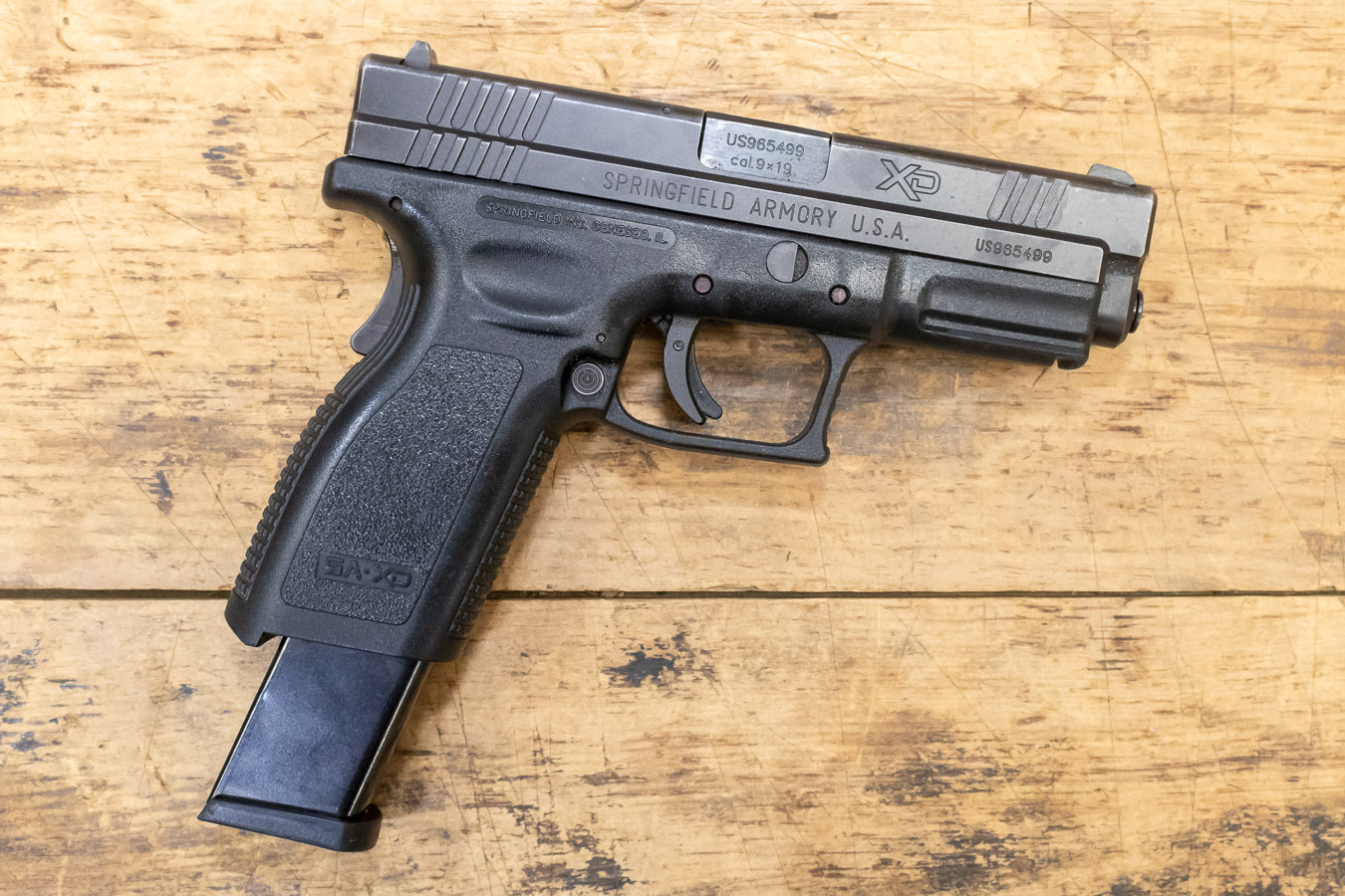 Springfield XD-9 9mm Used Pistol with 20-Round Magazine Springfield XD-9 9mm Used Pistol with 20-Round Magazine - Pistols - Sunshine Gun Shop