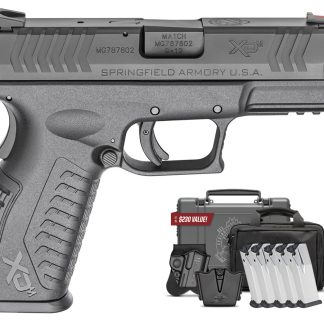 Springfield XDM 9mm 3.8 Full-Size Black Instant Gear Up Package with 5 Mags, Range Bag, Holster and Mag Pouch - Firearms | Sunshine Gun Shop