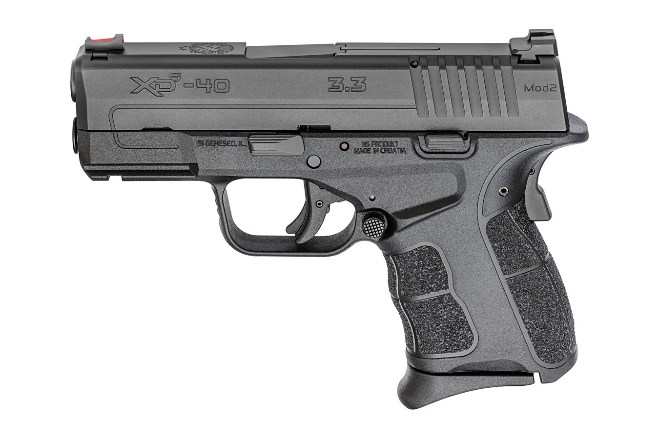 Springfield XDS Mod.2 40 S&W 3.3 Single Stack Pistol with Fiber Optic Front Sight Springfield XDS Mod.2 40 S&W 3.3 Single Stack Pistol with Fiber Optic Front Sight - Pistols - Sunshine Gun Shop