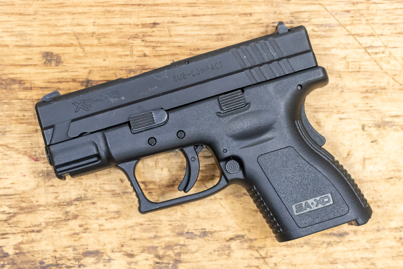 Springfield XD40 Sub-Compact 40 S&W Police Trade-in Pistol (No Magazine) Springfield XD40 Sub-Compact 40 S&W Police Trade-in Pistol (No Magazine) - Pistols - Sunshine Gun Shop