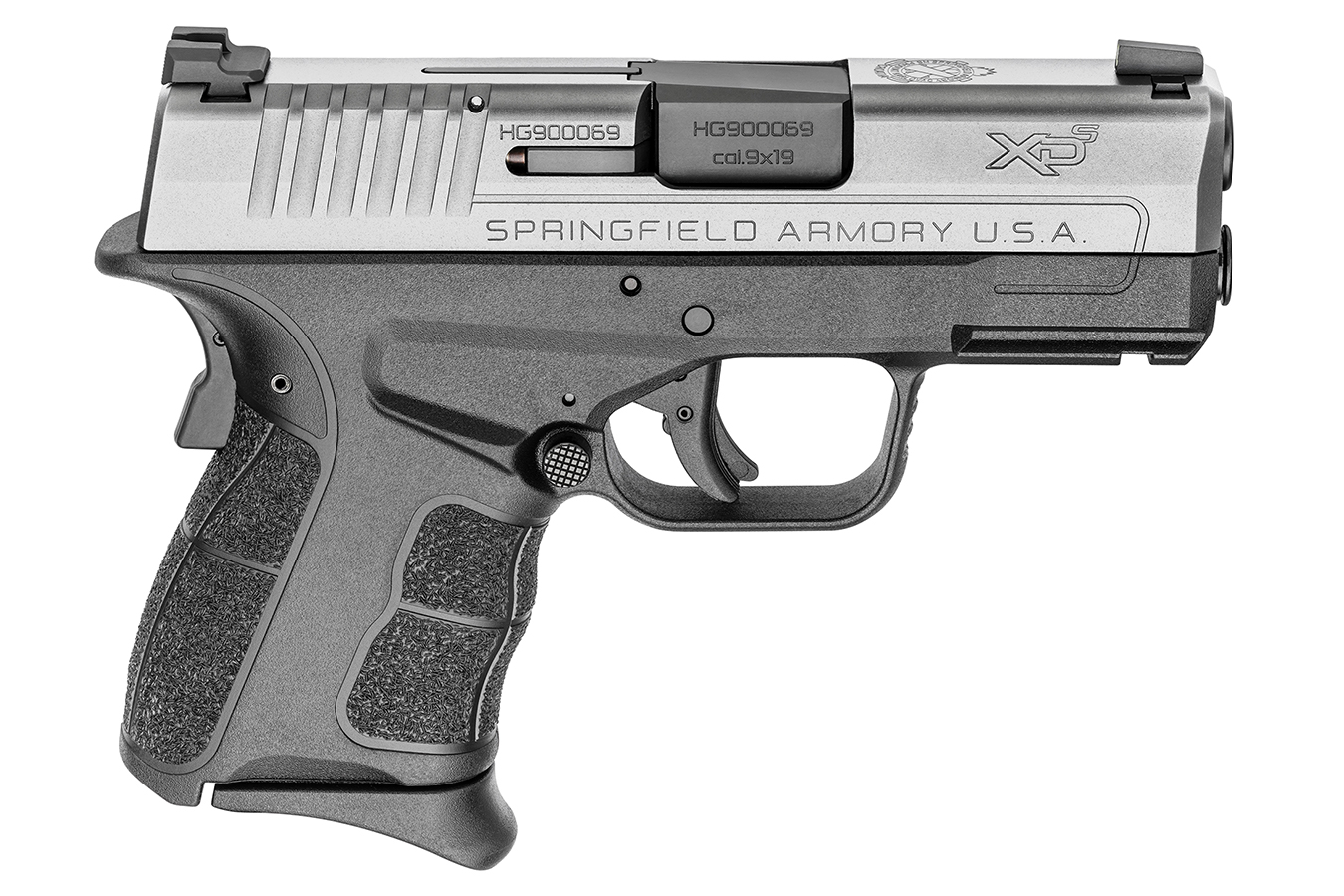 Springfield XD-S MOD 2 Single Stack 9mm Pistol with Stainless Slide and Tritium Front Sight Springfield XD-S MOD 2 Single Stack 9mm Pistol with Stainless Slide and Tritium Front Sight - Pistols - Sunshine Gun Shop