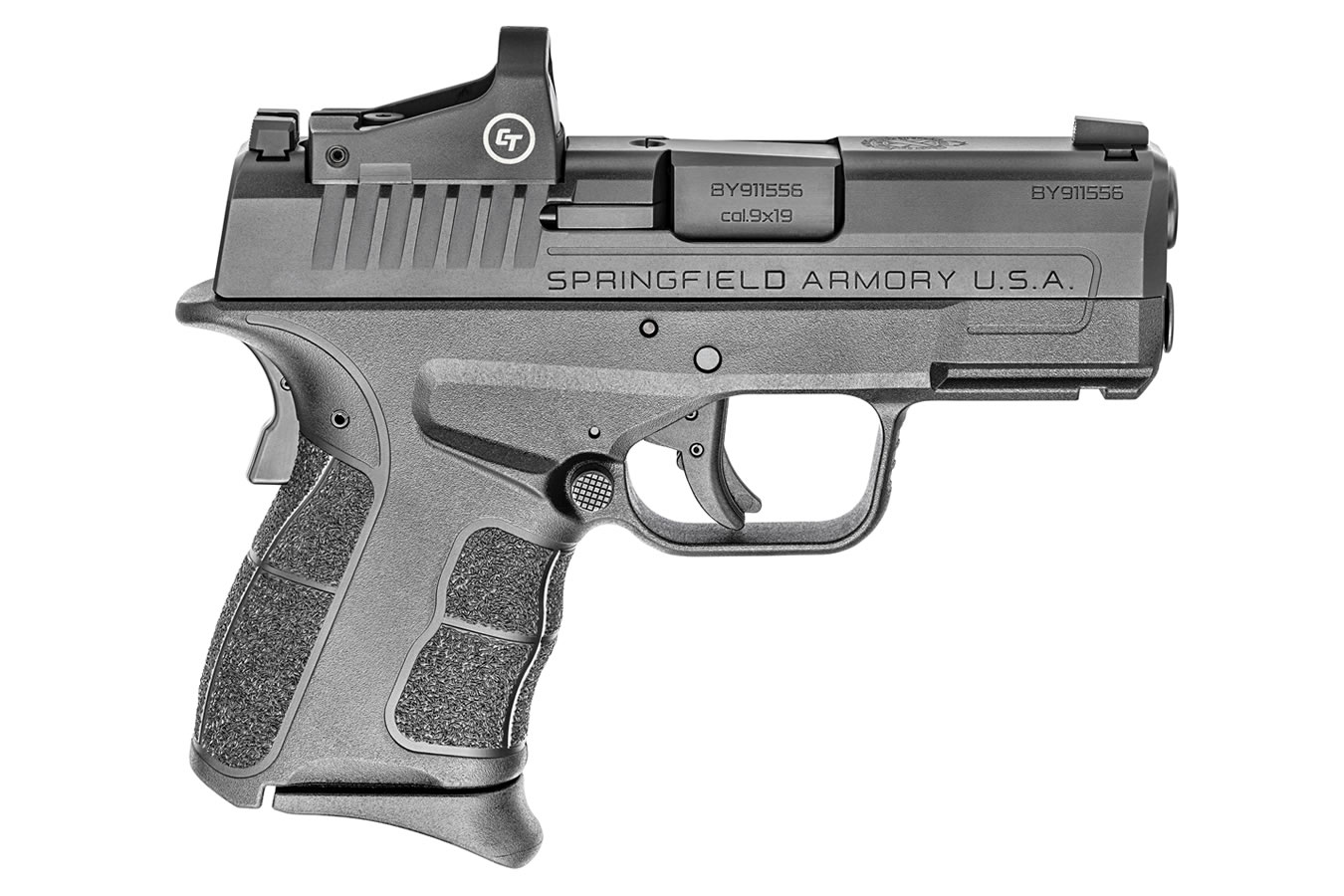 Springfield XDS Mod.2 OSP 3.3 9mm Black Single Stack Pistol w/ Crimson Trace CTS-1500 Red Dot Springfield XDS Mod.2 OSP 3.3 9mm Black Single Stack Pistol w/ Crimson Trace CTS-1500 Red Dot - Pistols - Sunshine Gun Shop