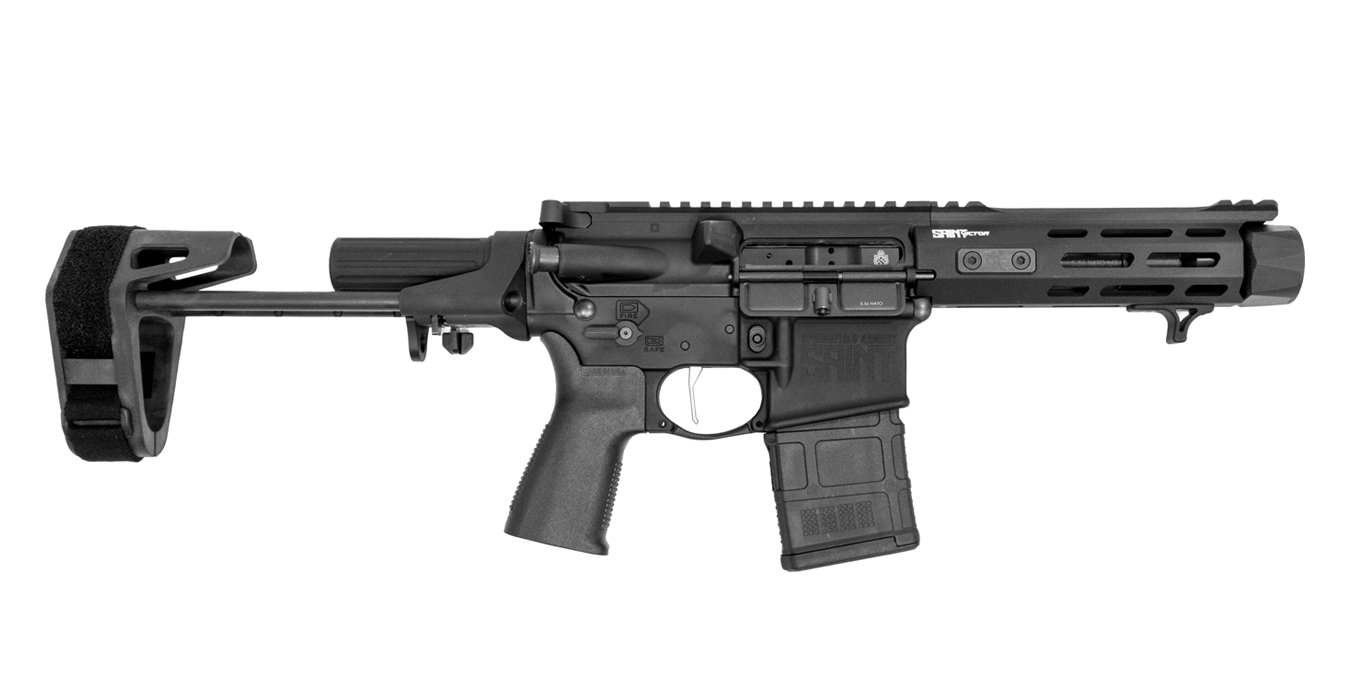 Springfield Saint Victor PDW 5.56 NATO AR-15 Pistol with Maxim SCW Brace Springfield Saint Victor PDW 5.56 NATO AR-15 Pistol with Maxim SCW Brace - Pistols - Sunshine Gun Shop