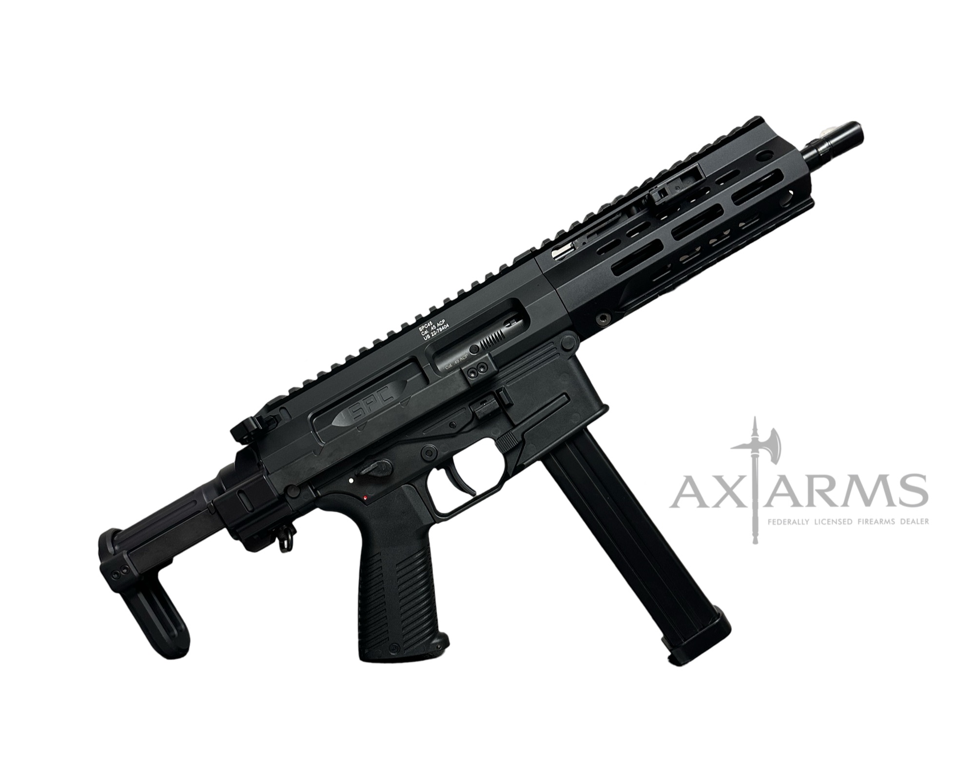 B&T SPC45 PDW SBR — .45 ACP Compact Powerhouse B&T SPC45 PDW SBR — .45 ACP Compact Powerhouse - NFA Items - Sunshine Gun Shop