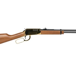 Rossi Rio Bravo 22LR Lever-Action Rifle with Gold Receiver and Hardwood Stock - Rifles | Sunshine Gun Shop