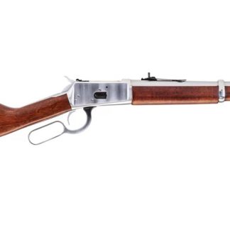 Rossi R92 .45 Colt Lever-Action Rifle with Polish Stainless Steel Finish and Hardwood - Rifles | Sunshine Gun Shop
