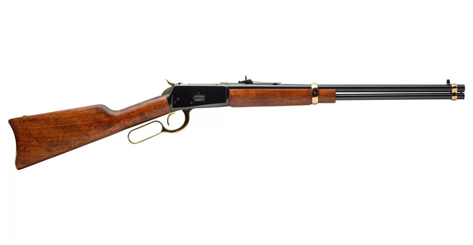 Rossi R92 357 Magnum Lever Action Rifle with Brazilian Hardwood Stock and Gold Accents Rossi R92 357 Magnum Lever Action Rifle with Brazilian Hardwood Stock and Gold Accents - Rifles - Sunshine Gun Shop