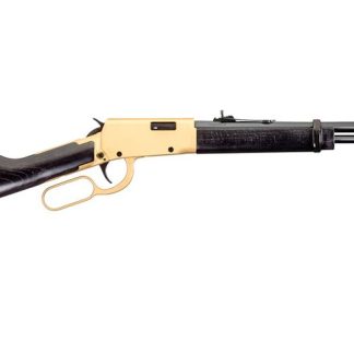 Rossi Rio Bravo 22LR Lever-Action Rifle with Gold Receiver and Hardwood Stock - Rifles | Sunshine Gun Shop