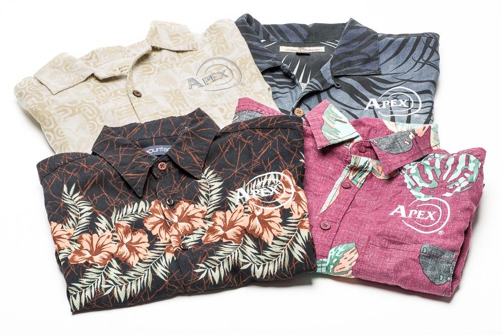 Apex Logo'd Hawaiian Shirt Roulette Apex Logo'd Hawaiian Shirt Roulette - Accessories - Sunshine Gun Shop