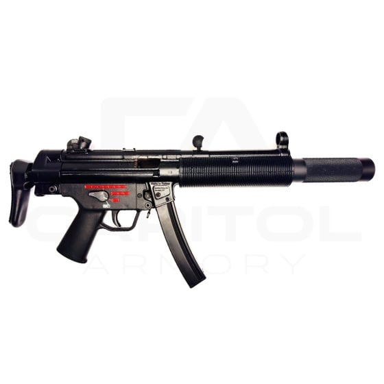 Breacher's Custom Guns AP5SD SBR — 9mm Suppressed Short Barrel Rifle Breacher's Custom Guns AP5SD SBR — 9mm Suppressed Short Barrel Rifle - NFA Items - Sunshine Gun Shop