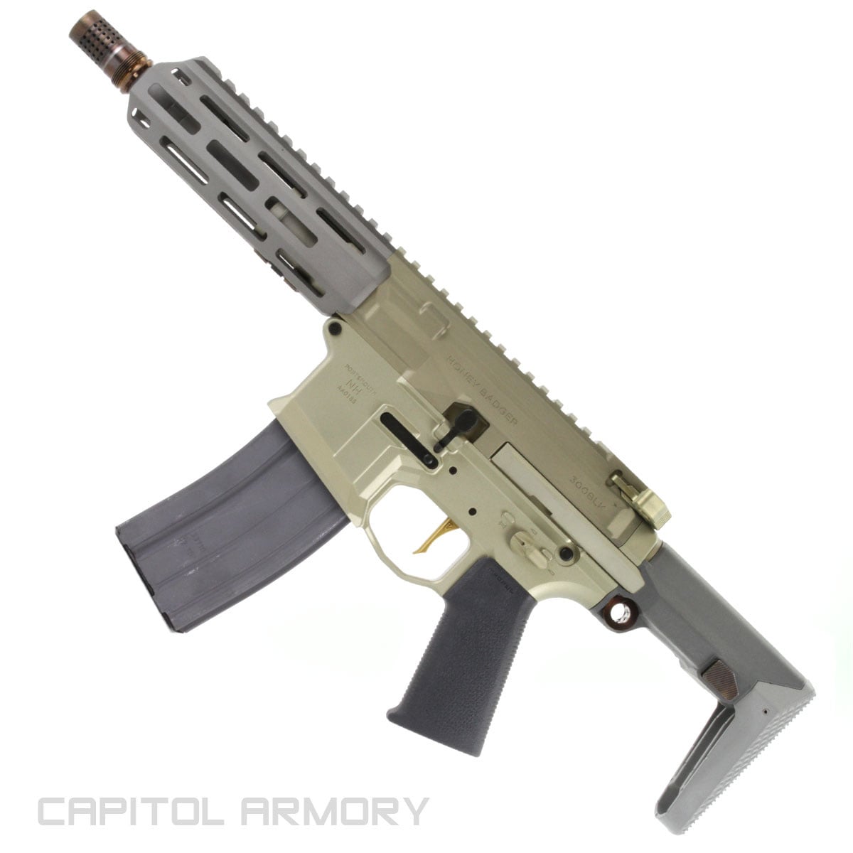 Q Honey Badger — 300 Blackout Short Barrel Rifle Q Honey Badger — 300 Blackout Short Barrel Rifle - NFA Items - Sunshine Gun Shop