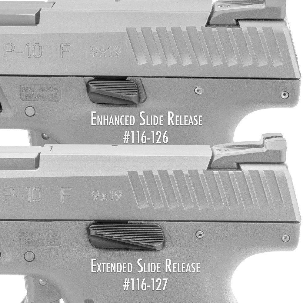 Extended Slide Release for CZ P-10 Extended Slide Release for CZ P-10 - Slides - Sunshine Gun Shop