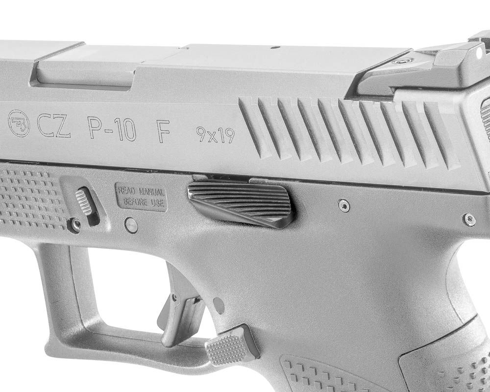 Extended Slide Release for CZ P-10 Extended Slide Release for CZ P-10 - Slides - Sunshine Gun Shop