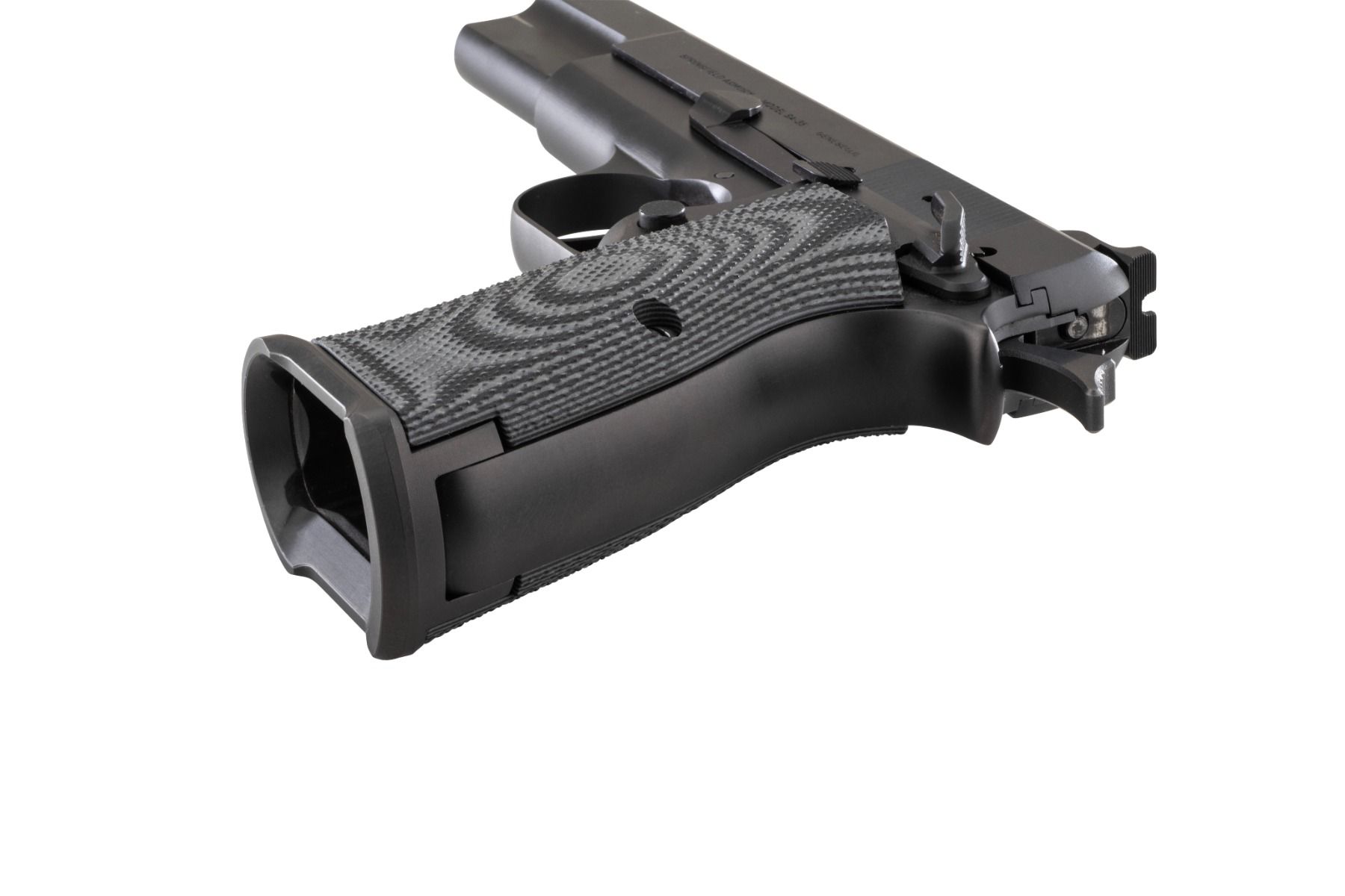 Low-Profile Magwell for Springfield SA-35/Browning Hi-Power Low-Profile Magwell for Springfield SA-35/Browning Hi-Power - Springfield - Sunshine Gun Shop