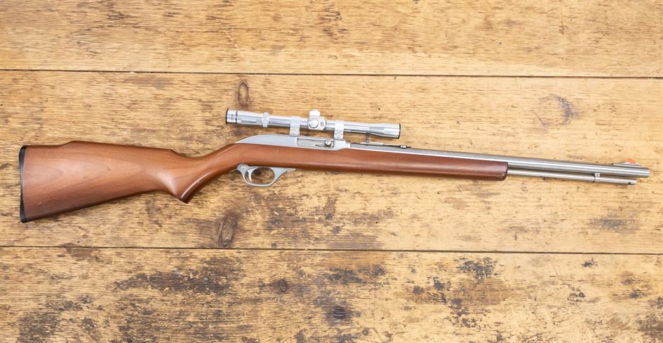 Marlin Model 60 22LR Police Trade-in Semi-Auto Rifle with Scope Marlin Model 60 22LR Police Trade-in Semi-Auto Rifle with Scope - Marlin Used Gun Collection - Sunshine Gun Shop
